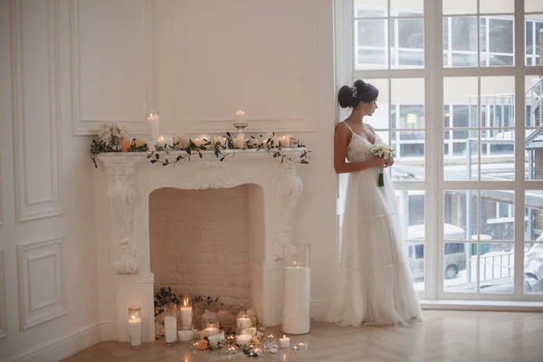 Güzel ve rüya gibi gelin Anastasiya