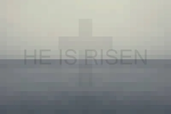 Illustration zum Tag der Auferstehung Christi Hintergrund mit Würfeln — Stockvektor