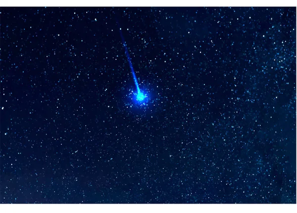 Зоряне небо, елементи цій ілюстрації мебльовані НАСА — стоковий вектор