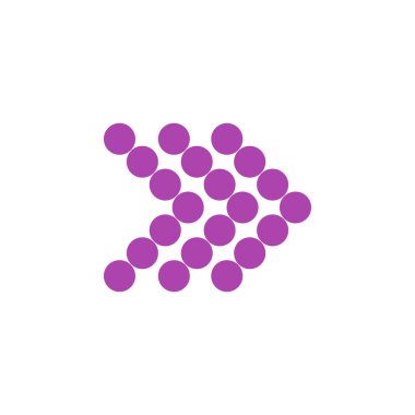 Modern düz renkli ok, her amaç için harika bir tasarım. Sanat vektörü çizimi. Basit izole resim grafiği.