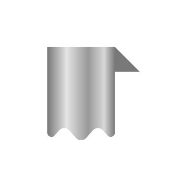 Kurdele ya da afiş vektör illüstrasyonu. Düz vektör şeridi 