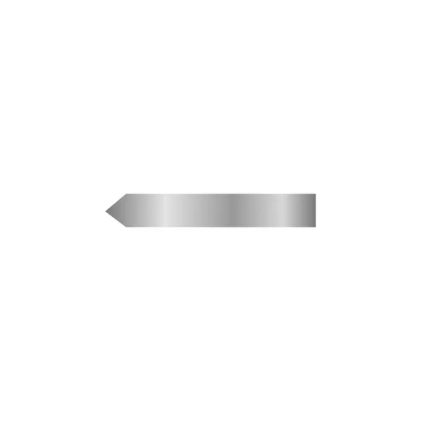 Fita ou banner ilustração vetorial. Banner de fita vetorial plana —  Vetores de Stock