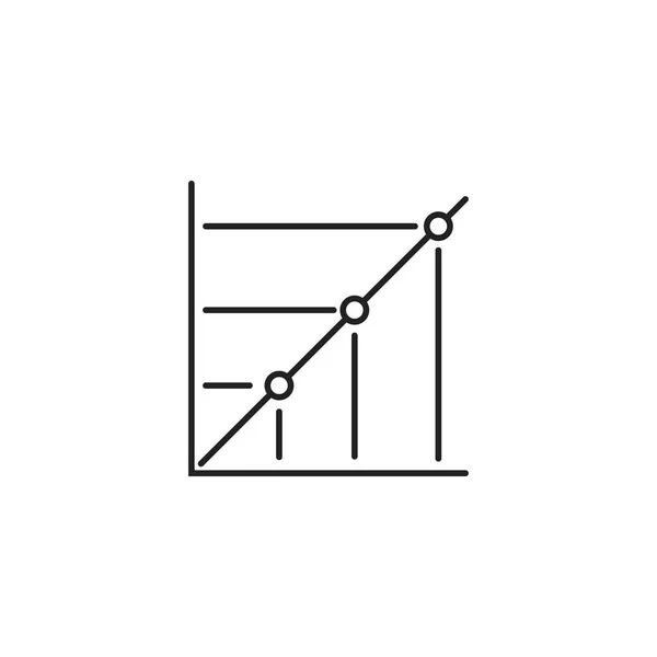 Graphiksymbol-Vektor, Illustration auf isoliertem Hintergrund — Stockvektor