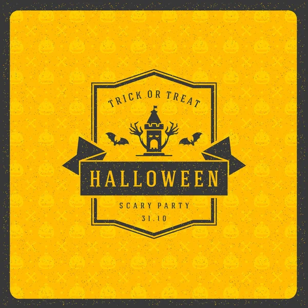 Halloween vector illustration — Stock Vector