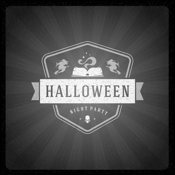 Cadılar Bayramı vektör çizim üzerinde ekran biten film