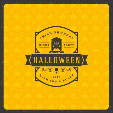 Cadılar Bayramı kutlama vektör çizim