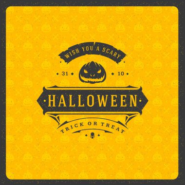 Cadılar Bayramı kutlama vektör çizim