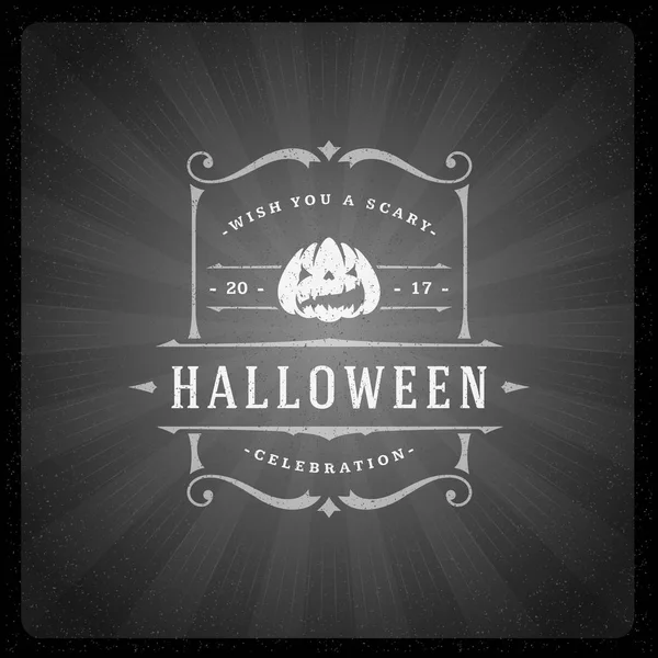 Cadılar Bayramı vektör çizim üzerinde ekran biten film