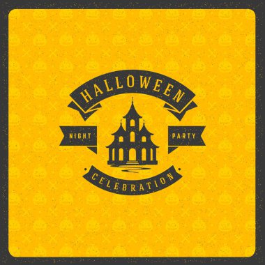 Cadılar Bayramı kutlama vektör çizim