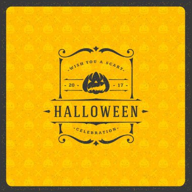 Cadılar Bayramı kutlama vektör çizim