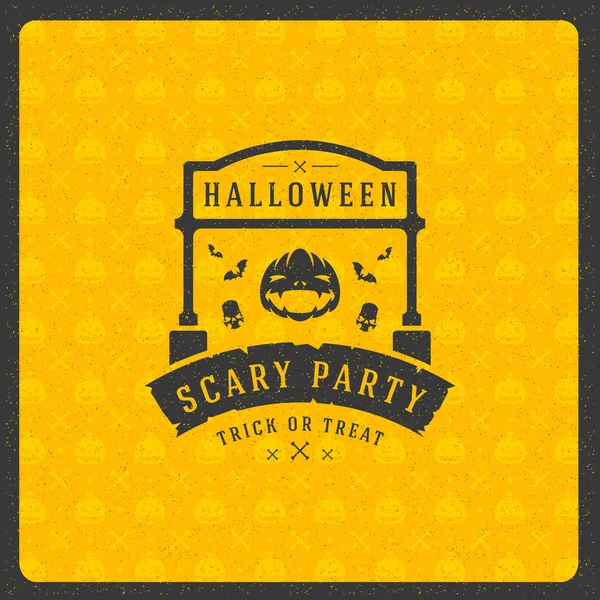 Cadılar Bayramı kutlama vektör çizim