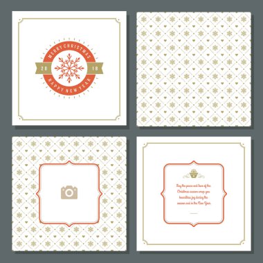 Noel tebrik kartı tasarımı ve şablon geçmişi, Mutlu Noeller dilekleri ve aile fotoğrafı.