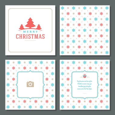 Noel tebrik kartı tasarımı ve şablon geçmişi, Mutlu Noeller dilekleri ve aile fotoğrafı.