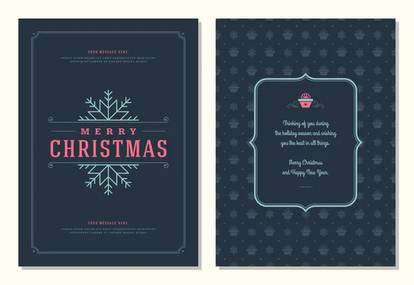 Рождественские открытки . — стоковый вектор