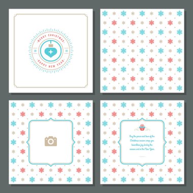 Noel tebrik kartı tasarımı ve şablon geçmişi, Mutlu Noeller dilekleri ve aile fotoğrafı.