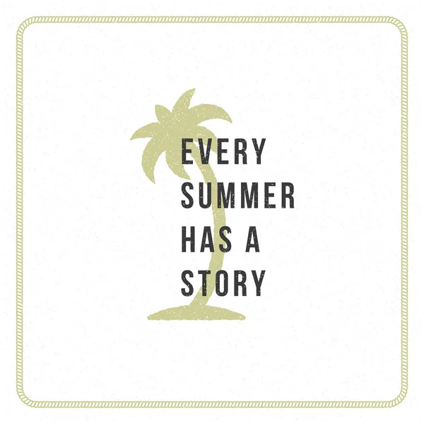 ポスターやアパレルのための夏休みタイポグラフィーインスピレーション引用デザイン — ストックベクタ
