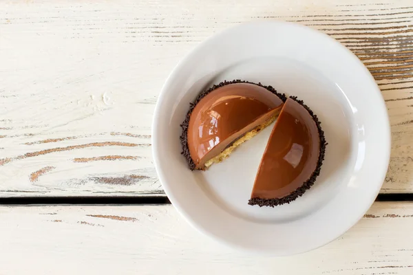 Dessert of brown color. — Stockfoto