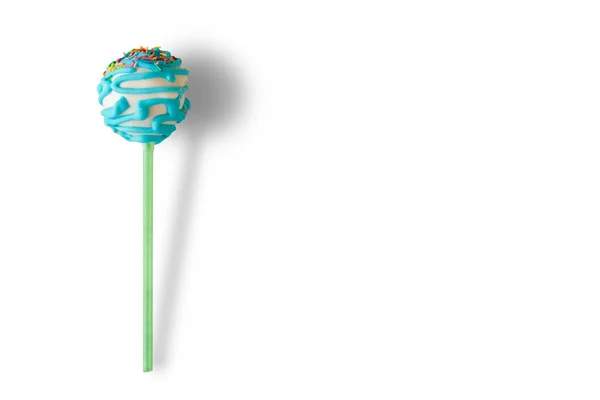 Süßigkeiten mit blauem Zuckerguss. — Stockfoto