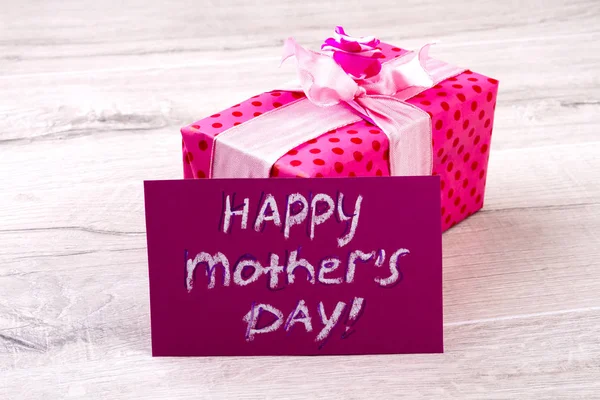 Happy Mothers Day gift. — Stock Photo, Image
