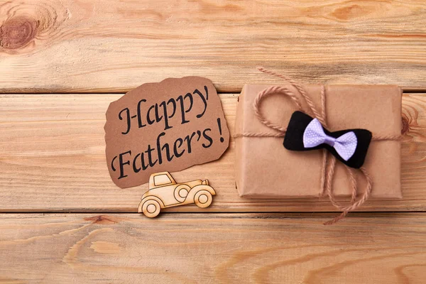Boldog Apák card és ajándék. — Stock Fotó