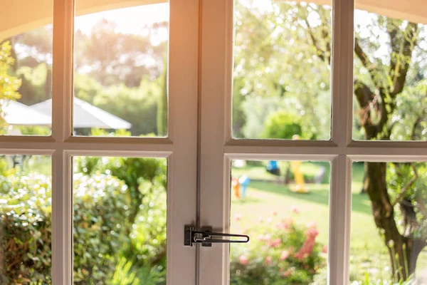 Nature in window. — Stock Photo, Image