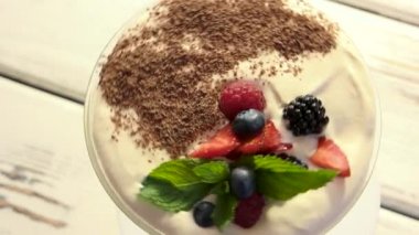 Tiramisu Üstten Görünüm.