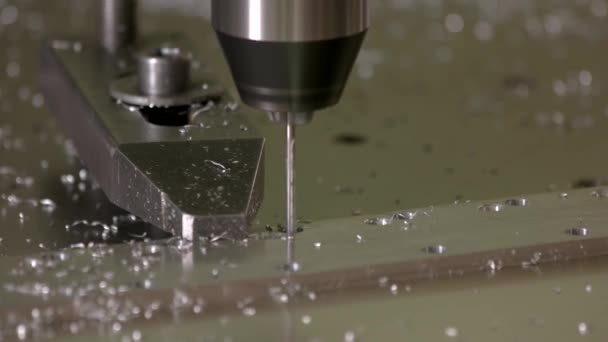 CNC maskin arbetar. — Stockvideo