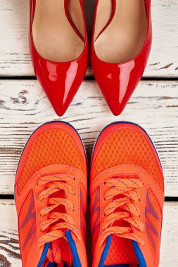 Farklı durumlar için Bayan Ayakkabı.