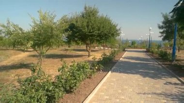 Yazın park yeri.