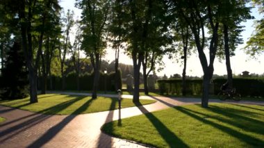 Park ve insanlar Bisiklet.