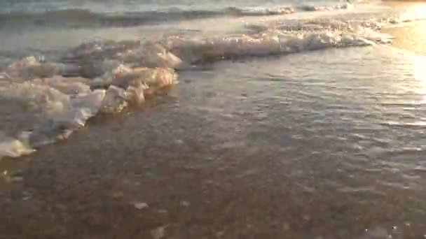 Vågor på havet. — Stockvideo