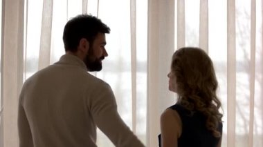 Pencere arka plan üzerinde çift.