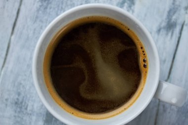 Espresso Üstten Görünüm.