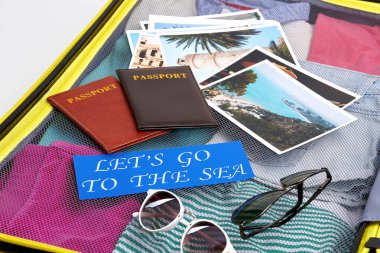 Bavul turizm aksesuarlar.