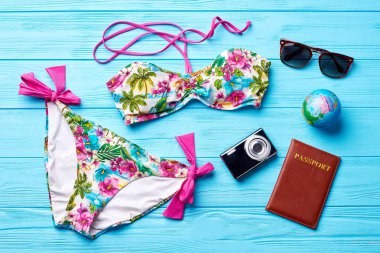 Tekstil iç çamaşırı banyo için.