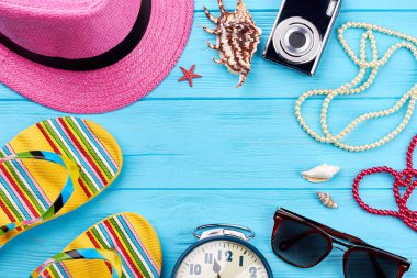 Daire dekorasyon yaz aksesuarları.