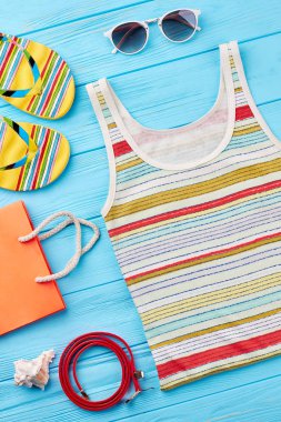 Plaj moda stil ayarı.