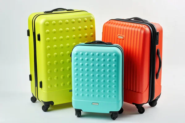Colorful suitcases for travelling. — Stock Photo, Image