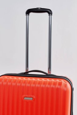 Saplı çanta yakın çekim.