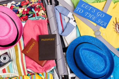 Plaj şeyler yakın çekim.