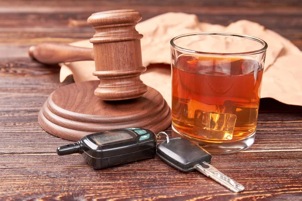 Drunk driving concept. — Stock Photo, Image