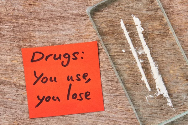 您所使用的药物:，你失去. — 图库照片