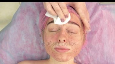 Mercan soyma sonra yüz.