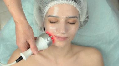 RF yüz germe, kolajen maske.