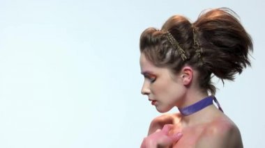 Güzel sanatsal kadın.