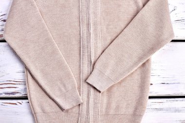 Sıcak örme kazak Resim kırpılmış.