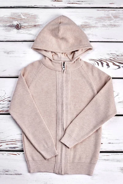 Örme kazak üstten görünüm çocuklar için.