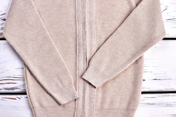 Sıcak örme kazak Resim kırpılmış.