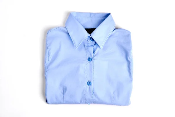Светло-голубая рубашка . — стоковое фото