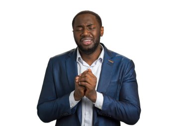 Umutsuz yardım istiyor, işadamı.